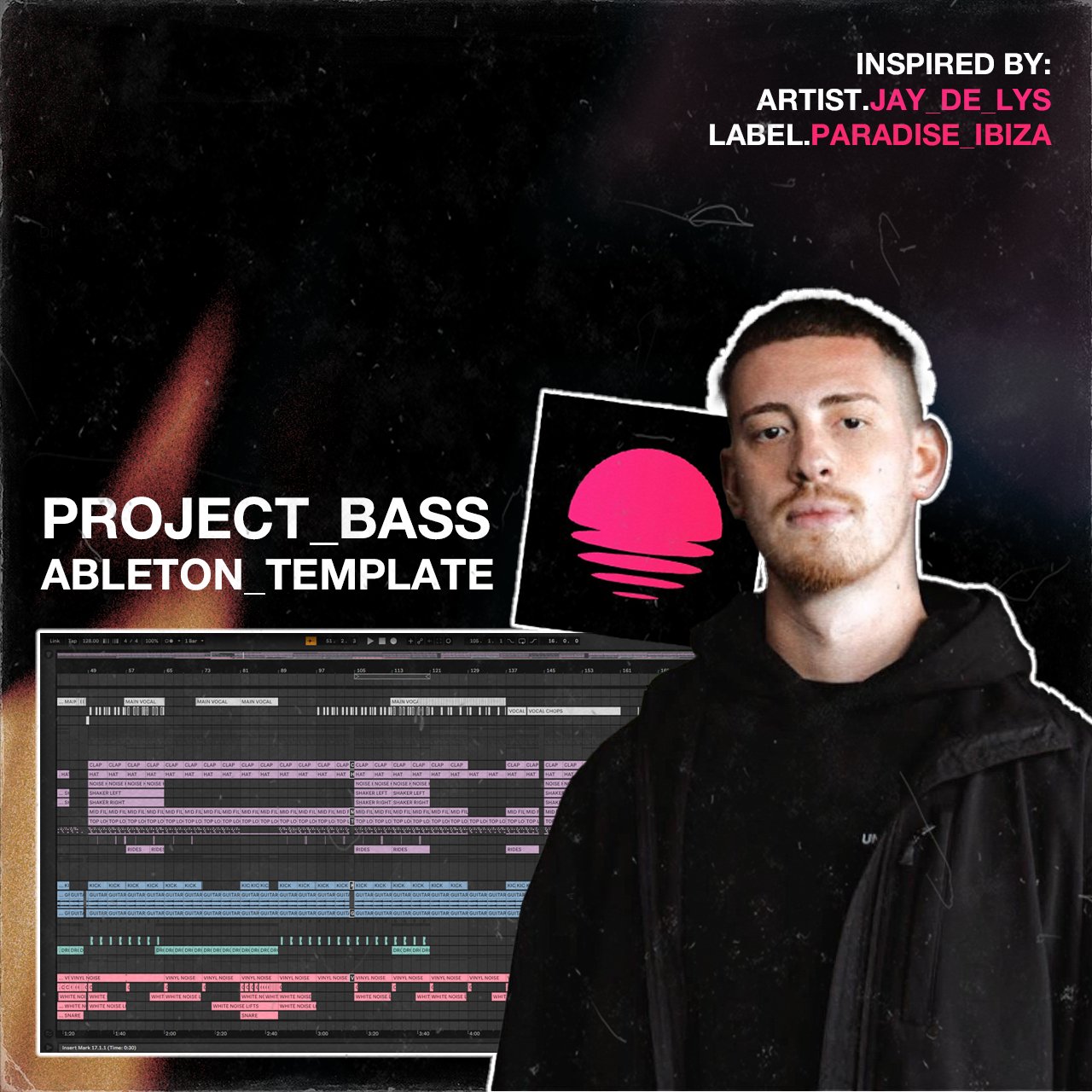 Jay De Lys inspired Ableton Template - project_bass - Tunebat Marketplace