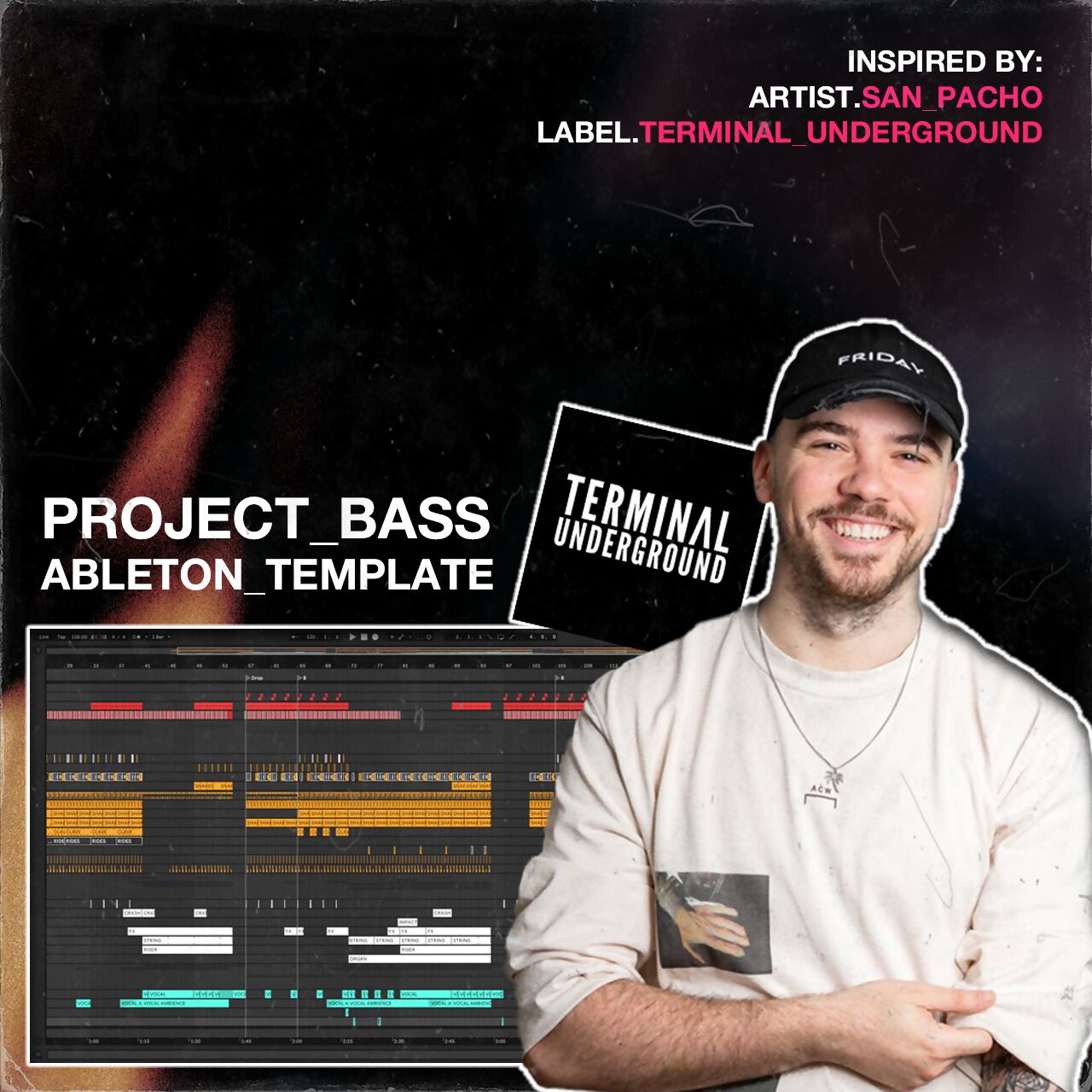 San Pacho inspired Ableton Template - project_bass - Tunebat Marketplace