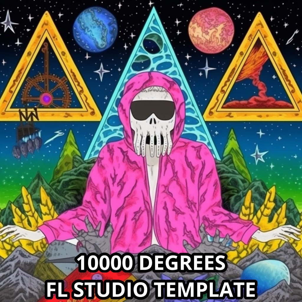 10000 Degrees Jump Up D&B FL Studio Template - Jazky - Scraps Audio